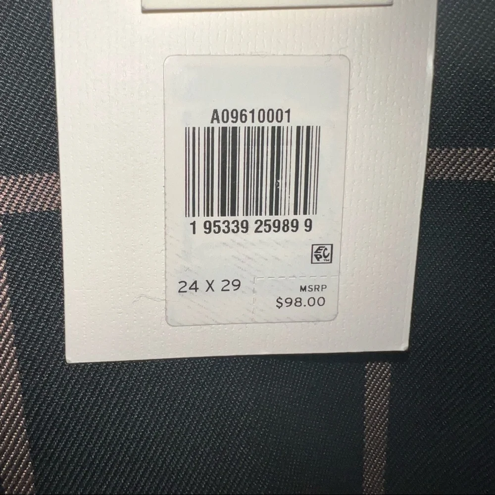 Levi's Math Club Trouser Flare Pants in Bonnie Plaid Rinse - Picture 7 of 8